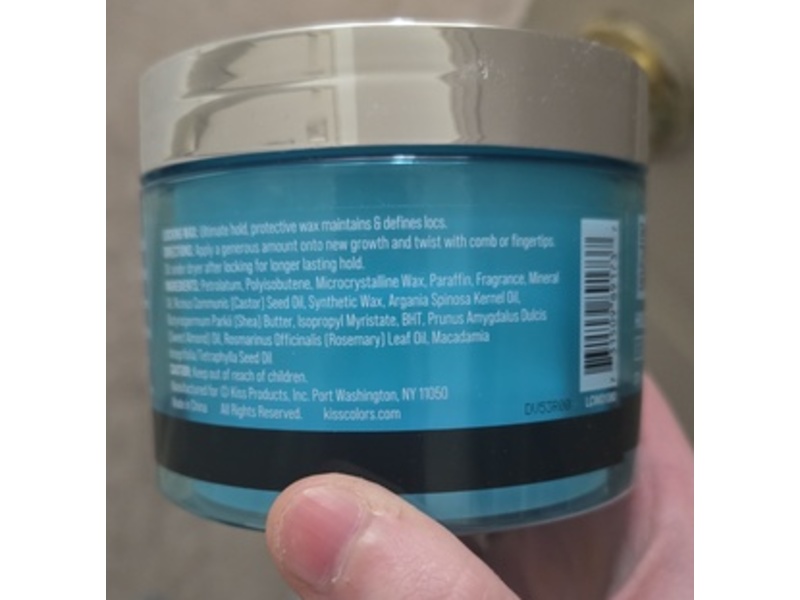 Kiss Colors & Care Locking Wax, Ultimate Hold, 6 oz