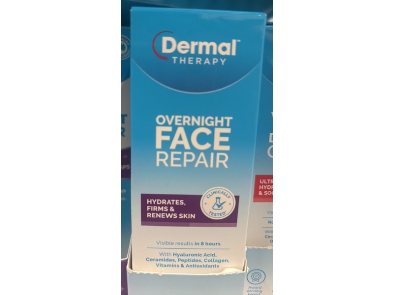 Dermal Therapy Overnight Face Repair Cream, 40 g