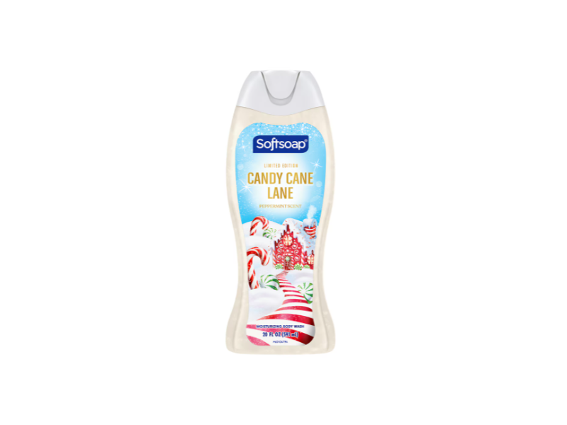 SoftSoap Moisturizing Body Wash, Candy Cane Lane, 20 fl oz/591 mL