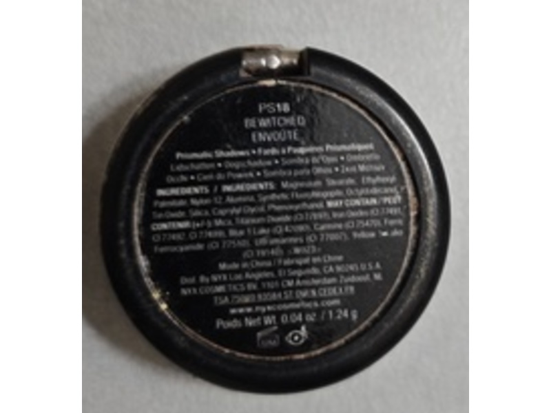 Nyx Professional Makeup Prismatic Eyeshadow, 18 Bewitched, 0.04 oz/1.24 g