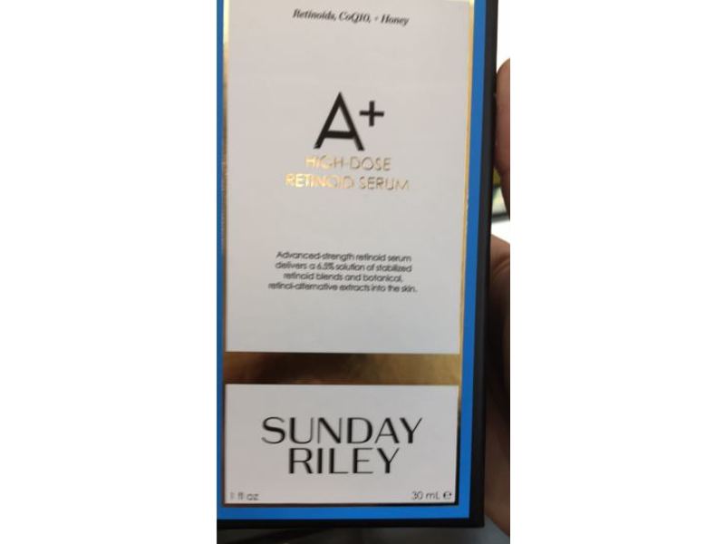 Sunday Riley A+ High-Dose Retinoid Serum, 1 fl oz/30 mL