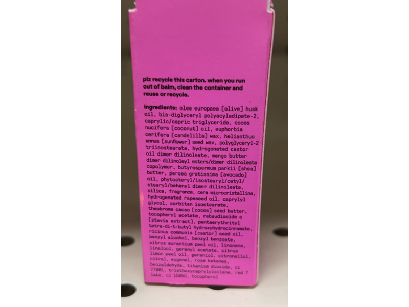 Starface Star Balm Lip Balm, Starfruit, 0.15 oz/4.30 g