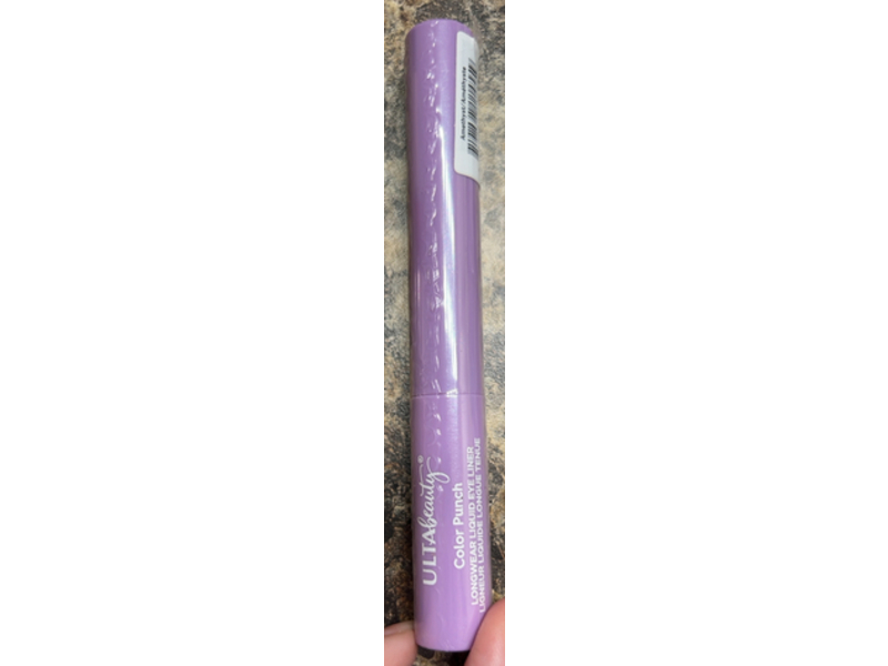 Ulta Beauty Color Punch Longwear Liquid Eye Liner, Amethyst, 0.1 fl oz/4 mL