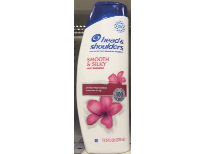 Head & shoulders Smooth & Silky Daily Shampoo, 12.5 fl oz/370 mL