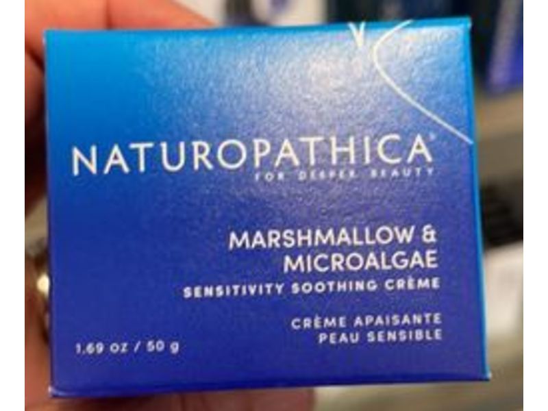 Naturopathica Sensitivity Soothing Creme, Marshmallow & Microalgae, 1.69 oz/50 g