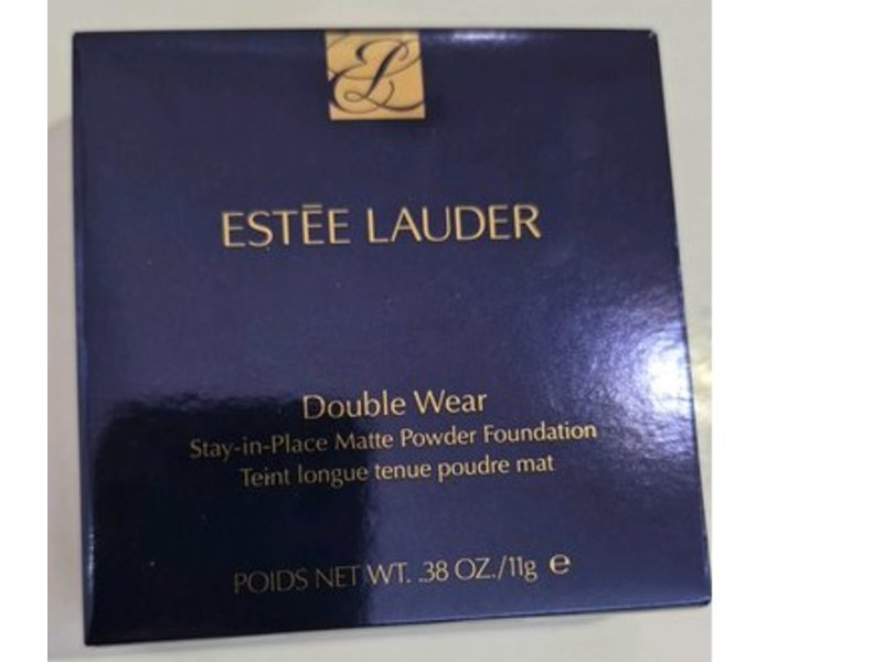 Estee Lauder Double Wear Stay-In-Place Matte Powder Foundation, 4N1 Shell Beige, 0.38 oz/11 g