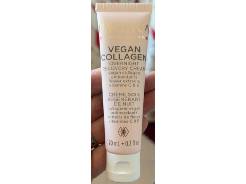 Pacifica Vegan Collagen Overnight Recovery Cream, 0.7 fl oz/20 mL