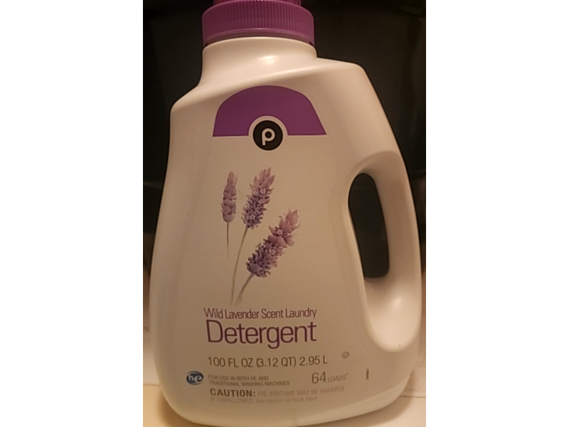 Publix Laundry Detergent, Wild Lavender, 64 Loads, 100 fl oz/2.95 L