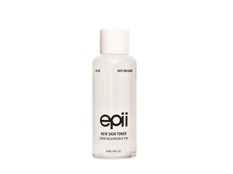 Epii New Skin Toner, Snow Mushroom & Pha, 4.9 fl oz/145 mL