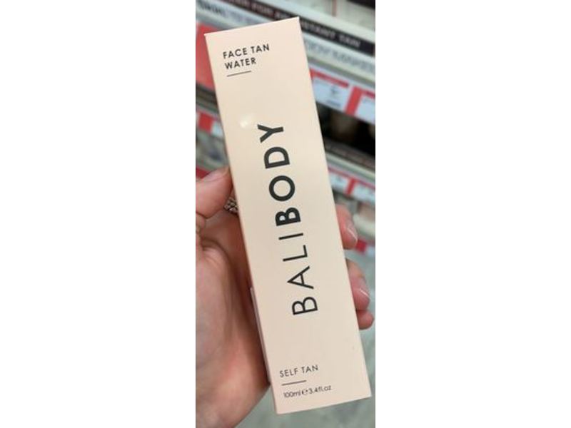 Bali Body Face Tan Water Self Tan, 3.4 fl oz/100 ml