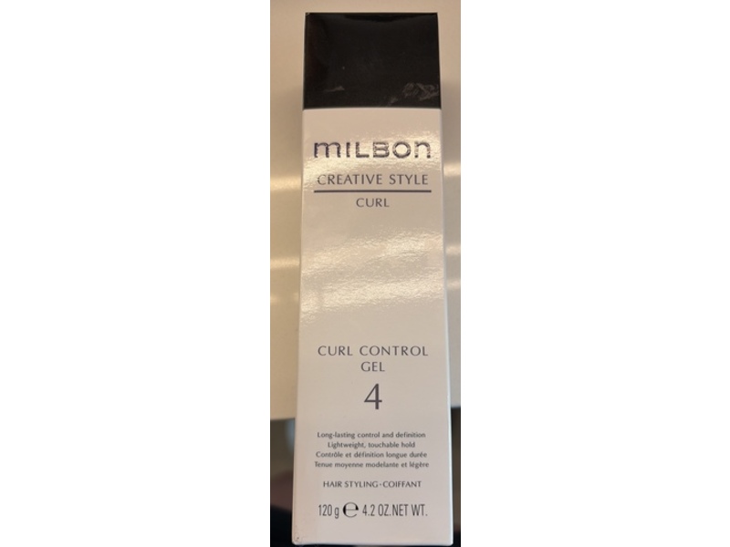 Milbon Creative Style Curl Control Gel, 4, 4.2 oz/120 g