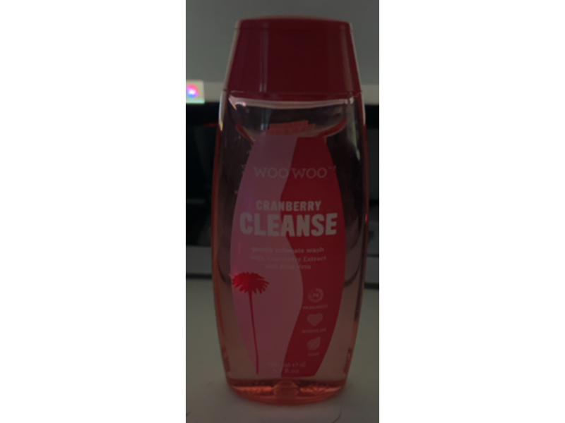 Woo Woo Cranberry Cleanse Gentle Intimate Wash, Cranberry Extracts & Aloe Vera, 6.7 fl oz/200 mL