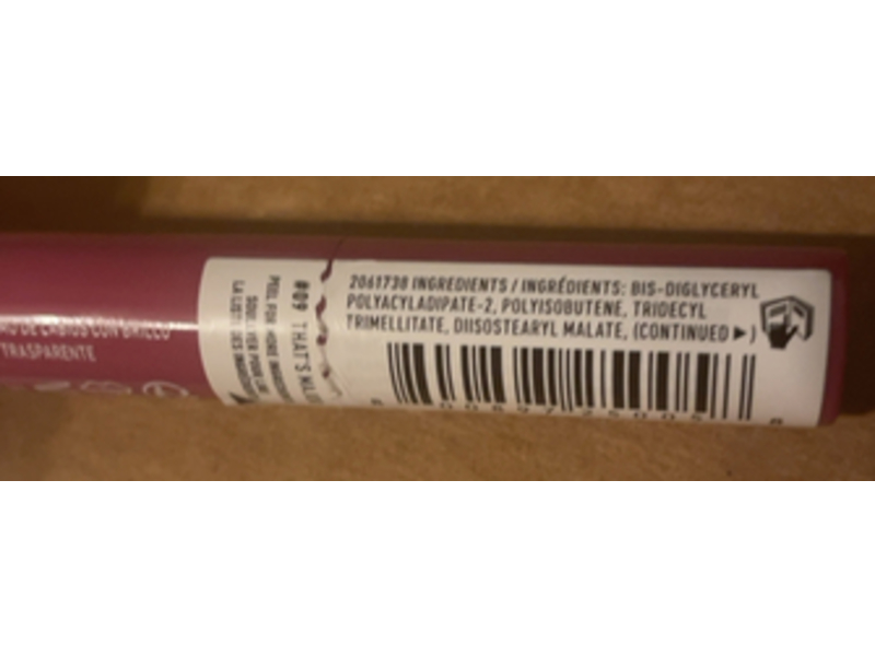 NYX Professional Makeup Slick Click Fat Oil Shiny Lip Blam, Thats Major, 0.07 oz/2 g