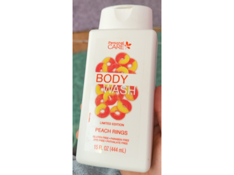 Personal Care Body Wash, Peach Rings, 15 fl oz/444 mL