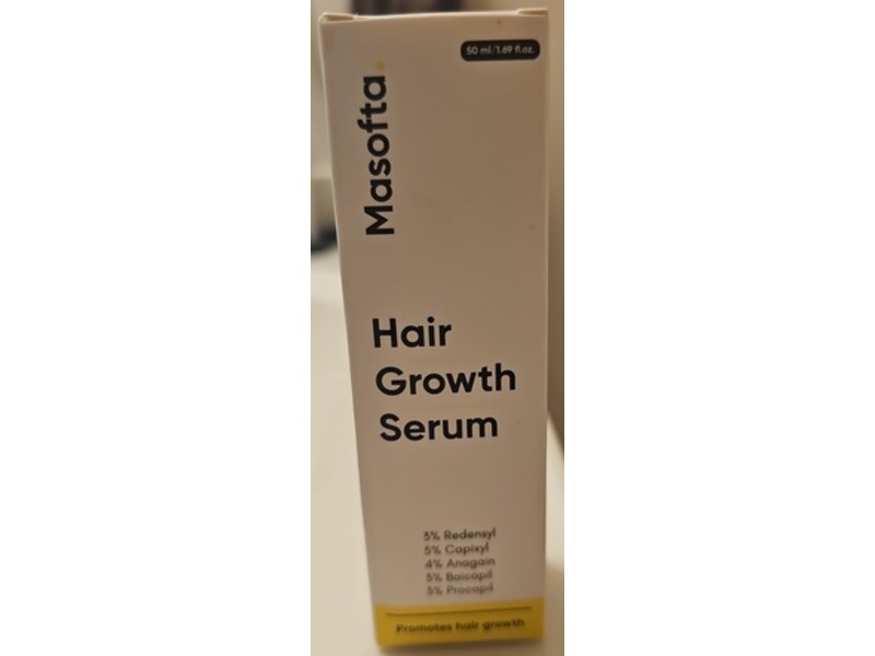 Masofta Hair Growth Serum, 1.69 fl oz/50 mL