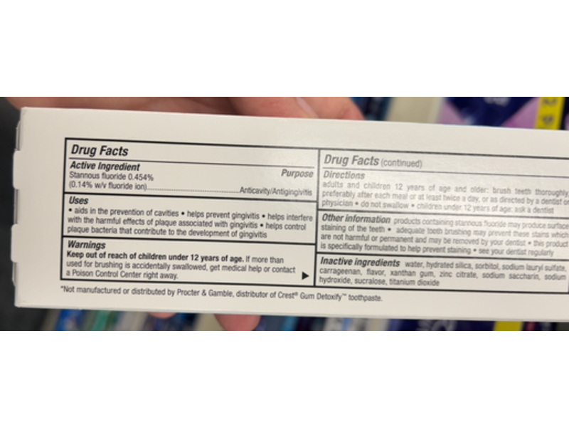 Cvs Health Gum Health Purify Fluoride Toothpaste, Deep Clean, 4.1 oz/116 g