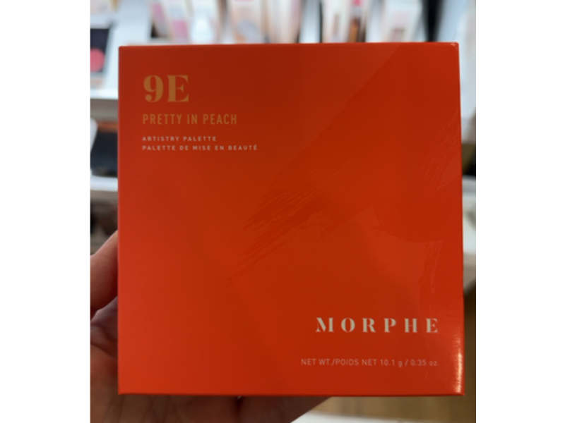 Morphe 9E Pretty In Peach Artistry Palette, 0.35 oz/10.1 g