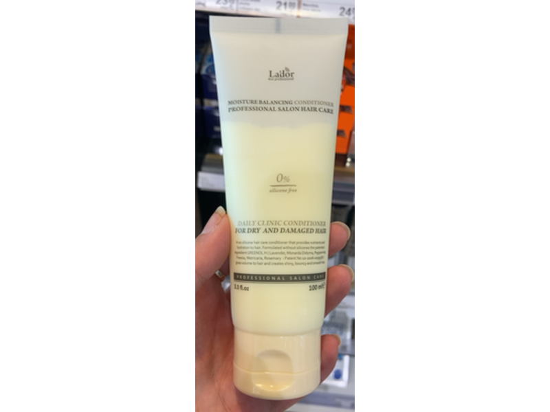 La'dor Moisture Balancing Daily Clinic Conditioner, 3.3 fl oz/100 mL