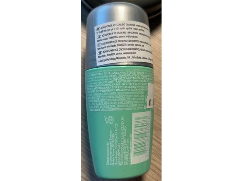 Biotherm Homme Aquapower 48H Anti-Perspirant Reactivated, 2.53 fl oz/75 mL