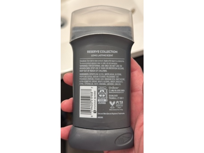 Dove Men + Care Deodorant, Whiskey Smash, 3 oz/85 g