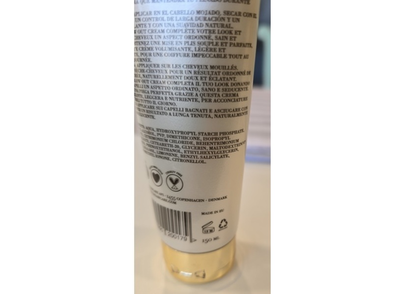 Gold Blow Out Cream, 150 mL