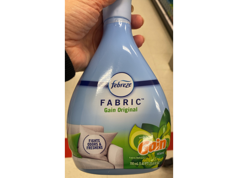 Febreze Fabric Refresher, Gain Scent, 23.6 fl oz/700 mL