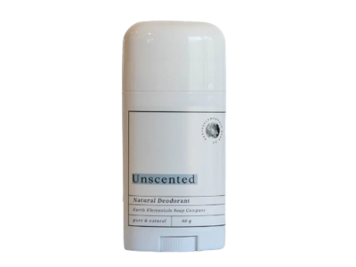 Earth Elementals Natural Deodorant, Unscented, 60 g