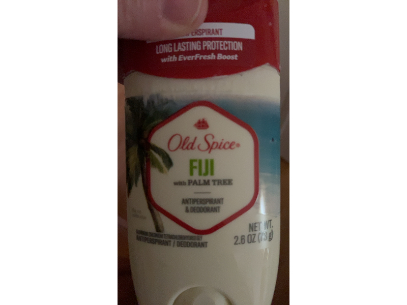 Old Spice Fiji Antiperspirant & Deodorant, Palm Tree, 2.6 oz/73 g