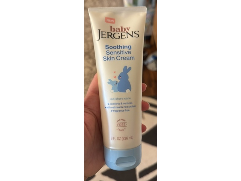 Jergens Baby Soothing Sensitive Skin Cream, 8 fl oz/236 mL