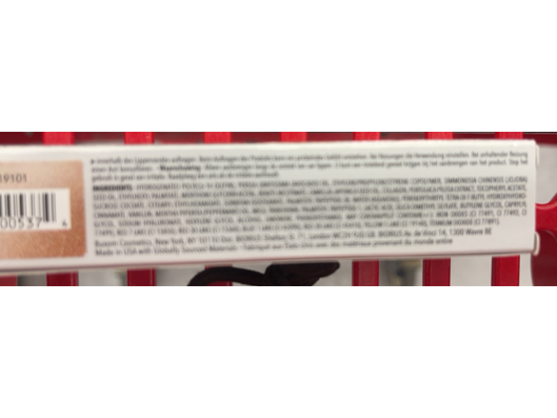 Buxom Plump Shot Sheer Tint Collagen Infused Lip Serum, Get Naked, 0.14 fl oz/4 mL