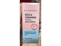 Glamveda Vitalizing Face Serum, Rice & Ceramide, 30 mL - thumbnail 2