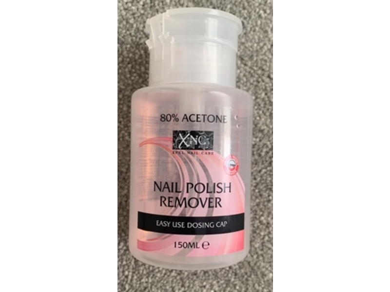 XNC Nail Polish Remover, 80% Acetone, 150 mL