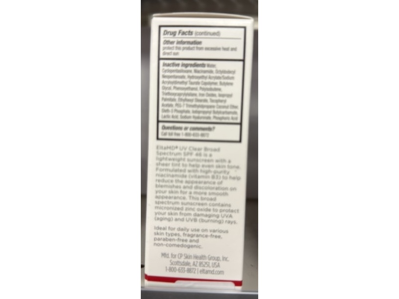 Elta MD Skincare, UV Clear, SPF 46, 1.7 oz/48 g