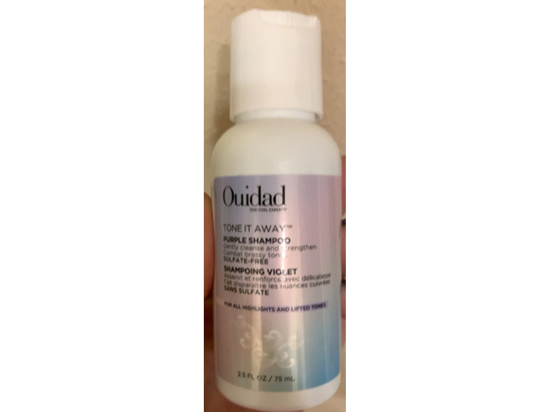 Ouidad Tone It Away Purple Shampoo, 2.5 fl oz/75 mL