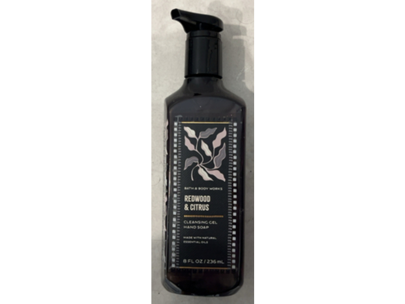 Bath & Body Works Cleansing Gel Hand Soap, Redwood & Citrus, 8 fl oz/235 mL
