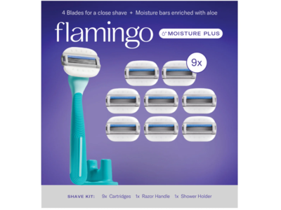 Flamingo Moisture Plus Shave Kit
