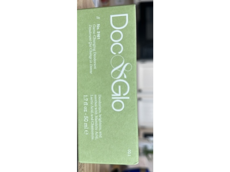 Doc & Glo Game-Changing Deodorant, 1.7 fl oz/50 mL
