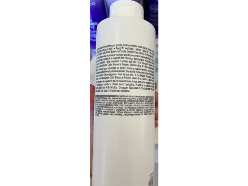 Joico Color Balance Purple Shampoo, 33.8 fl oz/1 L