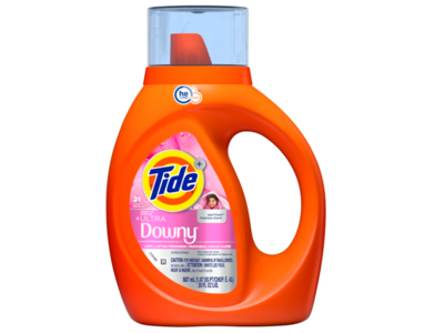 Tide + Ultra Downy Liquid Detergent, 21 Loads, 30 fl oz/887 mL