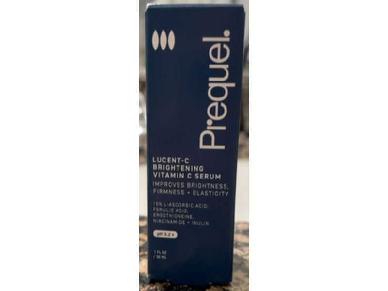 Prequel Lucent C Brightening Serum, Vitamin C, 1 fl oz/30 mL