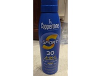 Coppertone Sport 4 In 1 Sunscreen, SPF 30, 5.5 oz/156 g,Pack Of 2 - Image 3