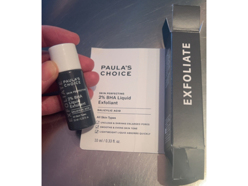 Paula's Choice Skin Perfecting 2% BHA Liquid Exfoliant, 0.33 fl oz/10 mL