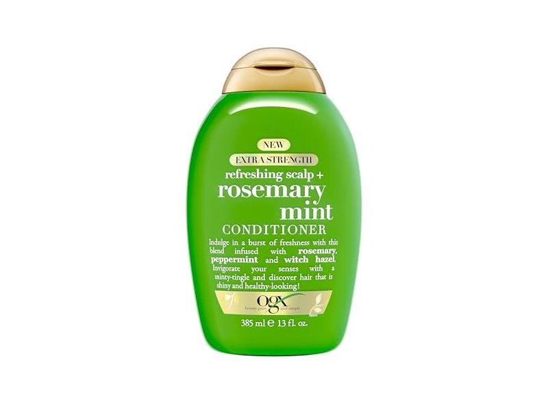OGX Extra Strength Refreshing Scalp + Conditioner, Rosemary Mint, 13 fl oz/385 mL