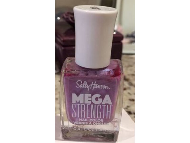 Sally Hansen Mega Strength Nail Color, 056 Persis-Tint, 0.4 fl oz/11.8 mL
