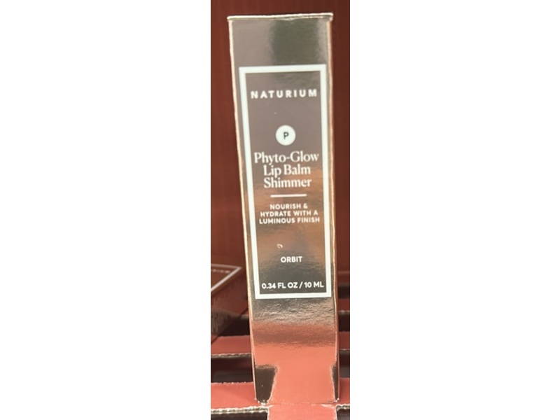 Naturium Phyro-Glow Lip Balm Shimmer, Orbit, 0.34 fl oz/10 mL