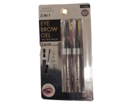 Beauty Concepts 3 In 1 Eye Brow Gel, Natural Brown, 0.27 fl oz/8 mL, Pack Of 2 - thumbnail 1