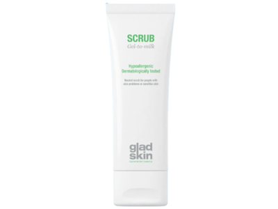 Gladskin Neutral Scrub, Vitamin E, 75 mL