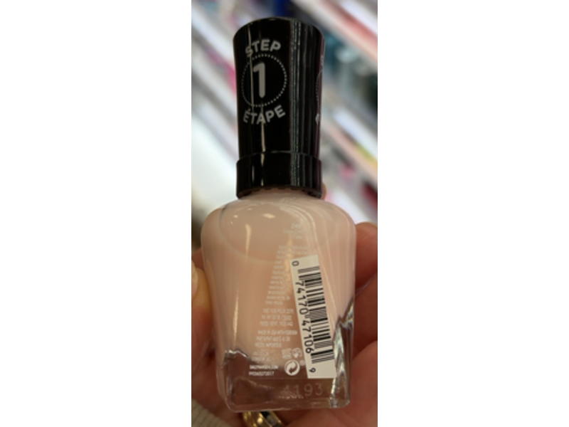 Sally Hansen Miracle Gel Nail Polish, 248 Once A Chiffon, 0.50 fl oz/14.7 mL