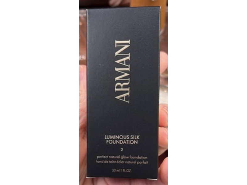 Armani Luminous Silk Foundation, 2, 1 fl oz/30 mL