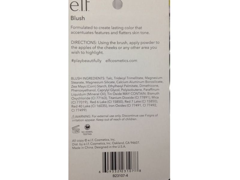e.l.f. Cosmetics Blush, Blushing, 0.21 oz